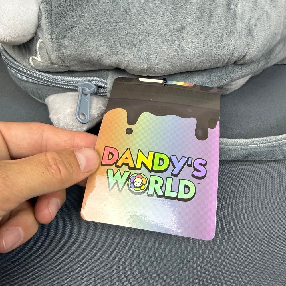Official Dandy's World Pebble Backpack Hot Topic Exclusive Plush Bag NWT View 4